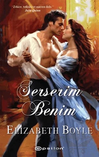 Serserim Benim – Elizabeth Boyle – Epsilon Yayınevi kitap kapağı