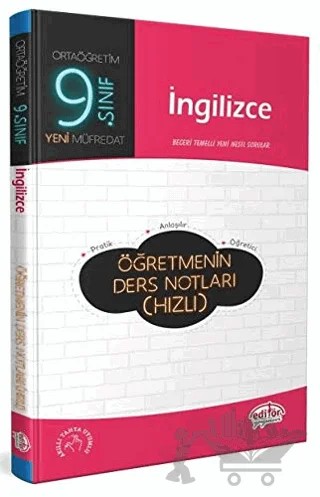 9. Sınıf İngilizce Öğretmenin Ders Notları (Hızlı) – Kolektif – Editör Yayınevi kitap kapağı