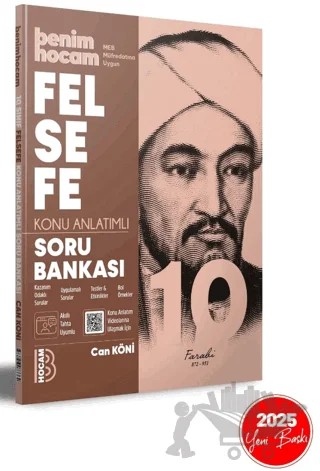 2025 10. Sınıf Felsefe Konu Anlatımlı Soru Bankası – Can Köni – Benim Hocam Yayınları kitap kapağı