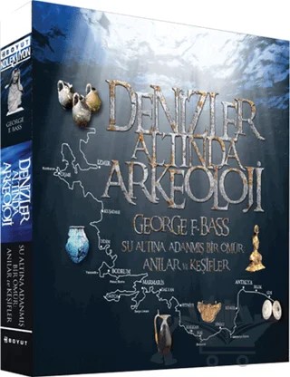 Denizler Altında Arkeoloji – George F. Bass – Boyut Yayın Grubu kitap kapağı