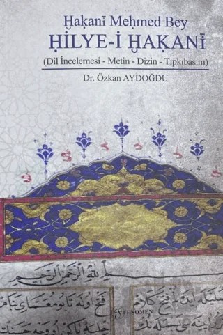 Hakani Mehmed Bey Hilye-i Hakani – Özkan Aydoğdu – Fenomen Yayıncılık kitap kapağı