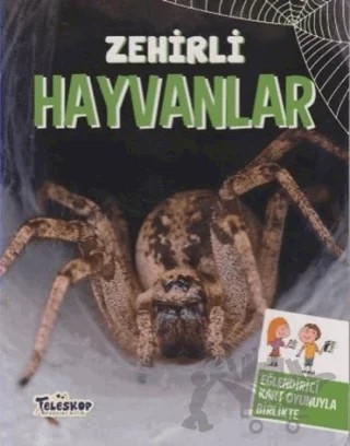 Zehirli Hayvanlar – Kolektif – Teleskop Popüler Bilim kitap kapağı