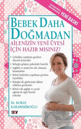 Bebek Daha Doğmadan – Koray Karabekiroğlu – Say Yayınları kitap kapağı