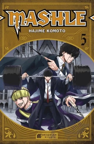Mashle 5 – Hajime Komoto – Akıl Çelen Kitaplar kitap kapağı