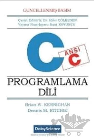 C Programlama Dili – Brian W. Kernighan – Sistem Yayıncılık kitap kapağı