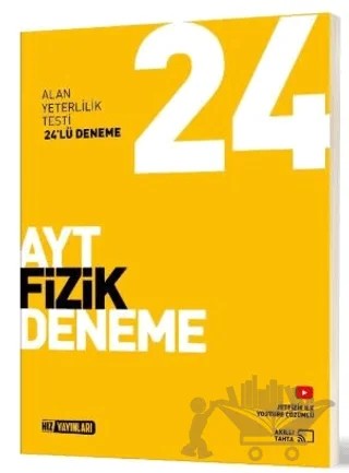 AYT Fizik 24 Lü Deneme – Kollektif – Hız Yayınları kitap kapağı