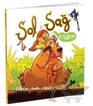 Sol Sağ Kitabım – Gökçe Akgül, Şiirsel Taş – Redhouse Kidz Yayınları kitap kapağı