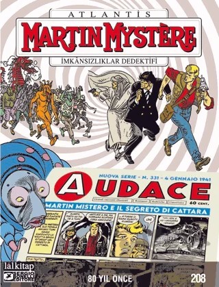 Martin Mystere Sayı: 208 - 80 Yıl Önce – Lal Kitap kitap kapağı
