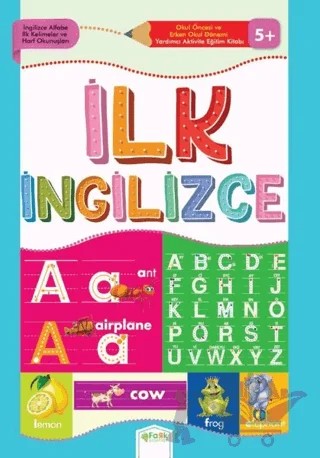 İlk İngilizce – Kolektif – Fark Yayınları kitap kapağı