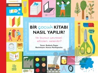 Bir Çocuk Kitabı Nasıl Yapılır? – Rodoula Pappa – İthaki Çocuk Yayınları kitap kapağı