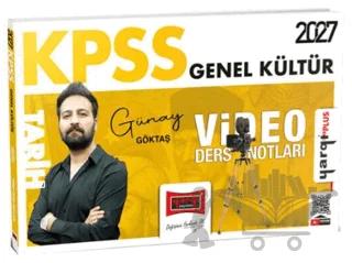 2027 KPSS Genel Kültür Tarih Video Ders Notları