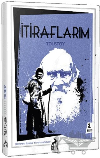 İtiraflarım – Lev Nikolayeviç Tolstoy – Ren Kitap kitap kapağı