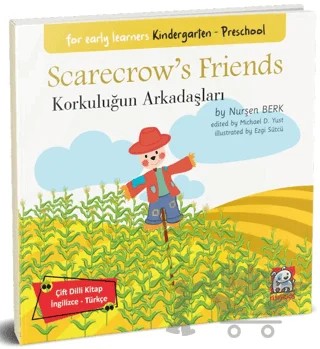 Scarecrow’s Friends - Korkuluğun Arkadaşları – Nurşen Berk – NSN Kids kitap kapağı