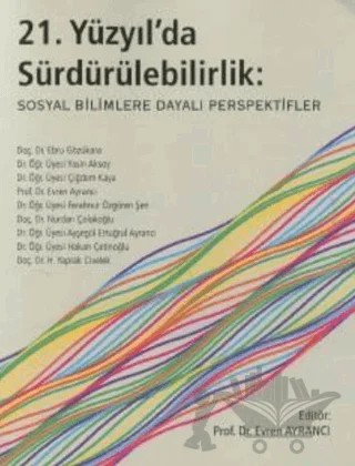 21. Yüzyılda Sürdürülebilirlik: Sosyal Bilimlere Dayalı Perspektif – Kolektif – Beta Yayınevi kitap kapağı