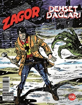 Zagor Sayı: 156 - Dehşet Dağları – Lal Kitap kitap kapağı