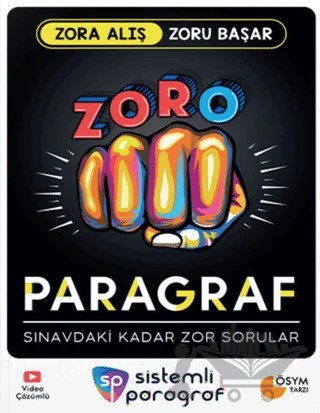Zoro Paragraf Soru Bankası – Kolektif – Sistemli Paragraf kitap kapağı