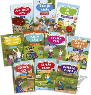 Ayetlerle Dini Değerler Set – Asiye Aslı Aslaner – Timaş Gülce Çocuk kitap kapağı