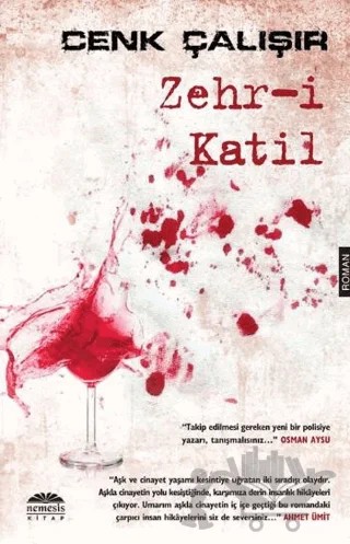 Zehr-i Katil – Cenk Çalışır – Nemesis Kitap kitap kapağı