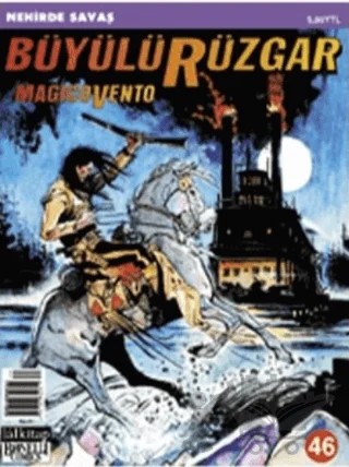 Büyülü Rüzgar Sayı: 46 Magicovento Nehirde Savaş – Lal Kitap kitap kapağı