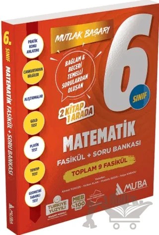 6. Sınıf Matematik Fasikül + Soru Bankası – Kolektif – Muba Yayınları kitap kapağı