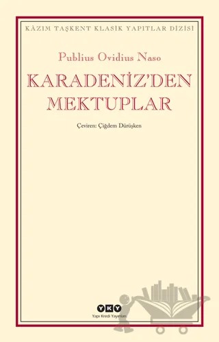Karadeniz’den Mektuplar – Publius Ovidius Naso – Yapı Kredi Yayınları kitap kapağı