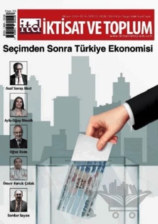 İktisat ve Toplum Dergisi Sayı: 102 Nisan 2019 – İktisat ve Toplum Dergisi kitap kapağı