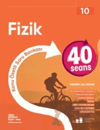 10. Sınıf 40 Seansta Fizik Konu Özetli Soru Bankası – Mehmet Ali Özhan – Okyanus Yayınları kitap kapağı