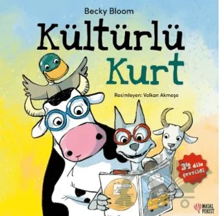 Kültürlü Kurt – Becky Bloom – Masalperest kitap kapağı