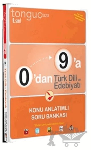 0'dan 9'a Türk Dili ve Edebiyatı Konu Anlatımlı Soru Bankası – Kolektif – Tonguç Akademi kitap kapağı