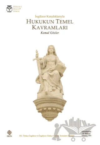 Hukukun Temel Kavramları – Kemal Gözler – Ekin Basım Yayın kitap kapağı