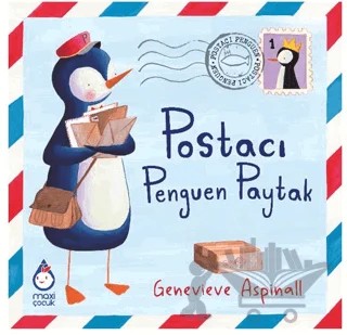 Postacı Penguen Paytak – Genevieve Aspinall – Maxi Yayıncılık kitap kapağı