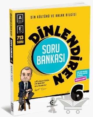 6. Sınıf Din Kültürü ve Ahlak Bilgisi Dinlendiren Soru Bankası – İzzet Eker – Eker Test Yayınları kitap kapağı