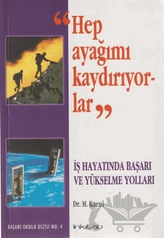 Hep Ayağımı Kaydırıyorlar – M. Karni – İnkılab Yayınları kitap kapağı