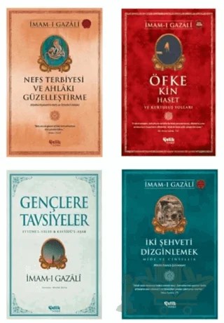 İmam Gazali Nefs Terbiyesi Seti (4 Kitap) – İmam Gazali – Çelik Yayınevi kitap kapağı