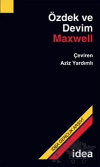 Özdek ve Devim – James Clerk Maxwell – İdea Yayınevi kitap kapağı