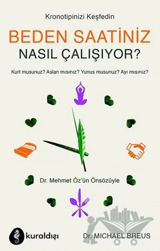 Beden Saatiniz Nasıl Çalışıyor? – Michael Breus – Kuraldışı Yayınevi kitap kapağı
