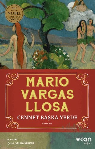 Cennet Başka Yerde – Mario Vargas Llosa – Can Yayınları kitap kapağı