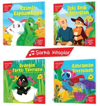 Duyguları Öğreten Şarkılı Masallar Serisi (Müzik Destekli) – Kolektif – Yükselen Zeka Yayınları kitap kapağı