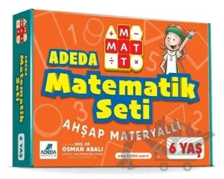 Mat Mat Materyalli Matematik Seti 6 Yaş – Osman Abalı – Adeda Yayınları kitap kapağı
