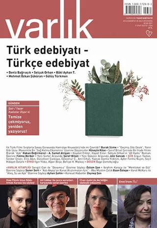 Varlık Edebiyat ve Kültür Dergisi Sayı: 1360 Ocak 2021 – Varlık Dergisi Yayınları kitap kapağı