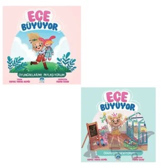 Ece Büyüyor Seri̇si̇ – Gamze Tuncel Demir – Martı Çocuk Yayınları kitap kapağı