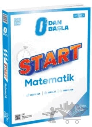 0 Dan Başla Start Matematik – Şenol Aydın – Üç Dört Beş Yayınları kitap kapağı