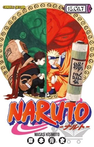 Naruto 15. Cilt – Masaşi Kişimoto – Gerekli Şeyler Yayıncılık kitap kapağı