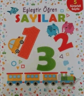 Eşleştir Öğren Sayılar – Ömer Canbir – Net Çocuk Yayınları kitap kapağı