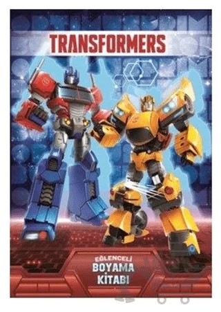 Transformers - Eğlenceli Boyama Kitabı – Kolektif – Doğan Egmont Yayıncılık kitap kapağı