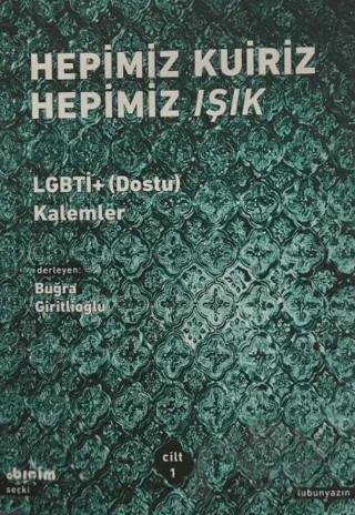 Hepimiz Kuiriz Hepimiz Işık – Buğra Giritlioğlu – Obiçim Yayınlar kitap kapağı