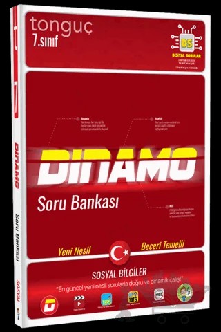 7. Sınıf Sosyal Bilgiler Dinamo Soru Bankası – Kolektif – Tonguç Akademi kitap kapağı