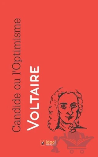 Candide ou L'optimisme – Voltaire – İdeal Kültür Yayıncılık kitap kapağı