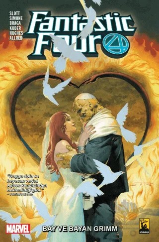 Fantastik Dörtlü Cilt 2 – Bay ve Bayan Grimm – Gail Simone, Dan Slott, Fred Hembeck – Arka Bahçe Yayıncılık kitap kapağı