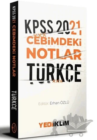 2021 KPSS Cebimdeki Notlar Türkçe – Kolektif – Yediiklim Yayınları kitap kapağı